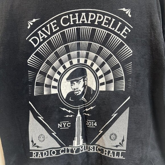 Dave Chappelle 2014 Radio City Music Hall Comedy Show T-shirt I was There Large - Picture 2 of 7